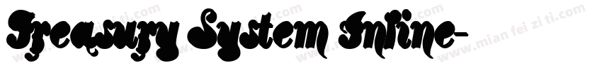 Treasury System Inline字体转换